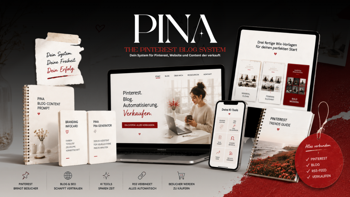 PINA - The Pinterest Blog System